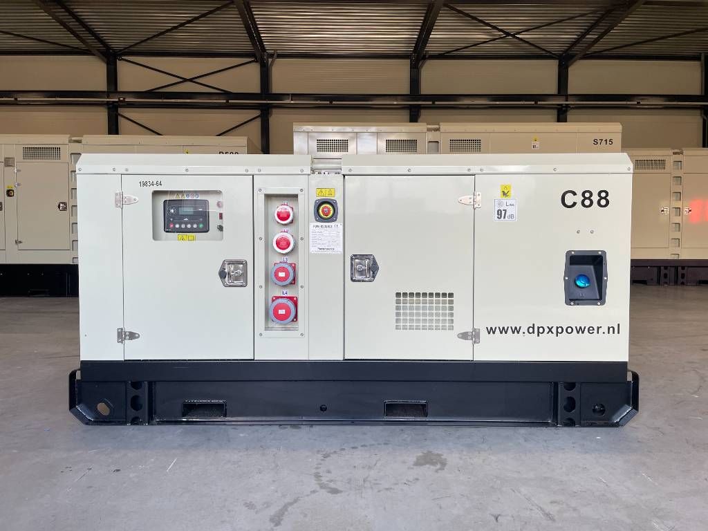 Cummins 4BTA3.9-G11 - 88 kVA Generator - DPX-19834