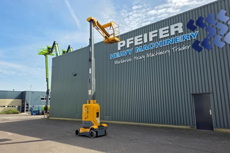 Haulotte STAR 10 Electric, 10m Working Height, 3m Reach, 20