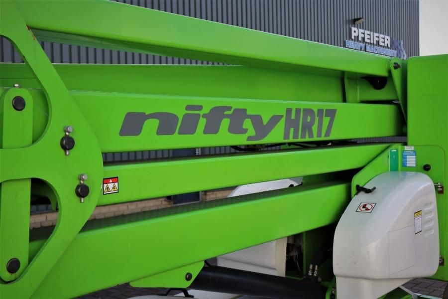 Niftylift HR17NDE HYBRIDE Hybrid Battery & Diesel, 17m Worki