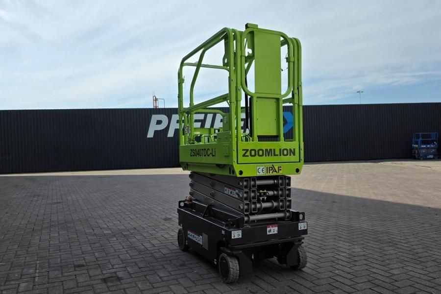 Zoomlion ZS0407DC-LI Unused, Valid Inspection, 6.50m Workin