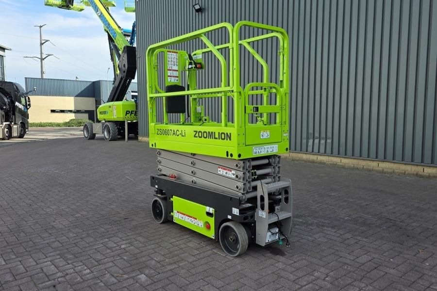 Zoomlion ZS0607AC Li Unused, Valid Inspection, 7.80m Workin