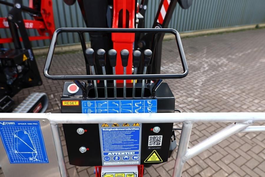Platform Basket Spider 18.90 PRO CE Declaration, Valid inspection,