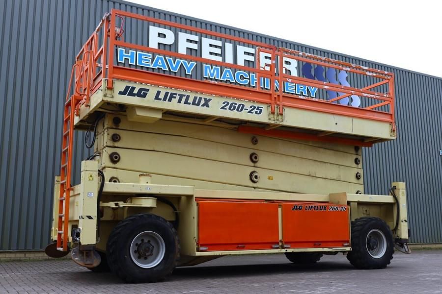 JLG 260-25 Diesel, 4x4 Drive, 9.80m Hydraulic Deck Ext