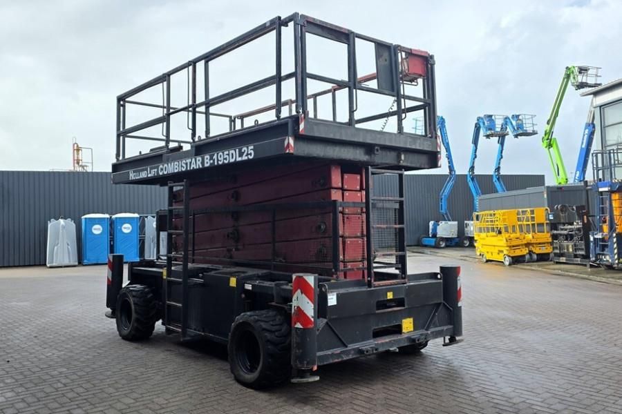Holland Lift Combistar B-195DL25-4WD/P/N Diesel, 4x4 Drive, 21.