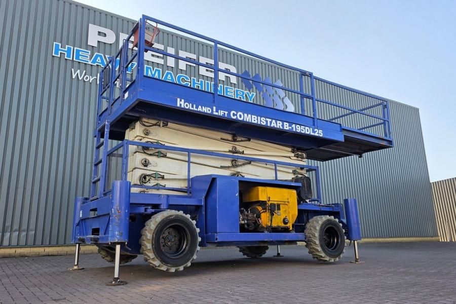 Holland Lift COMBISTAR B-195DL25-4WD/P/N Diesel, 4x4 Drive, 21.