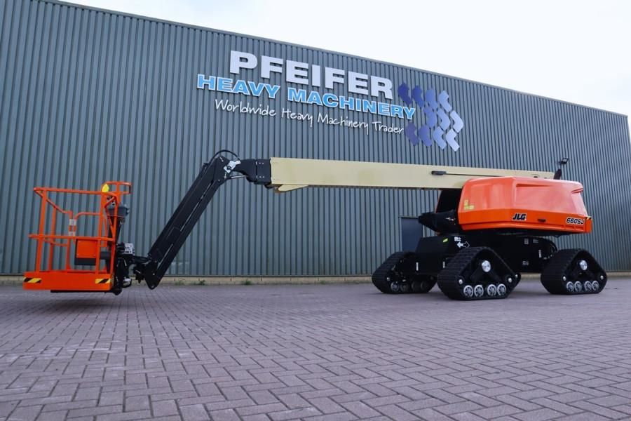 JLG 660SJ Quad Tracks Diesel, Quad Tracks, 22.2m Worki