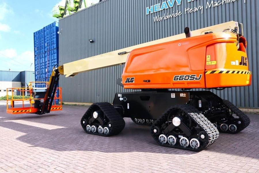 JLG 660SJ Quad Tracks Diesel, Quad Tracks, 22.2m Worki