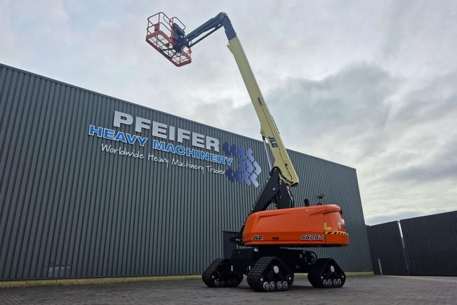 JLG 660SJ Quad Tracks Diesel, Quad Tracks, 22.2m Worki