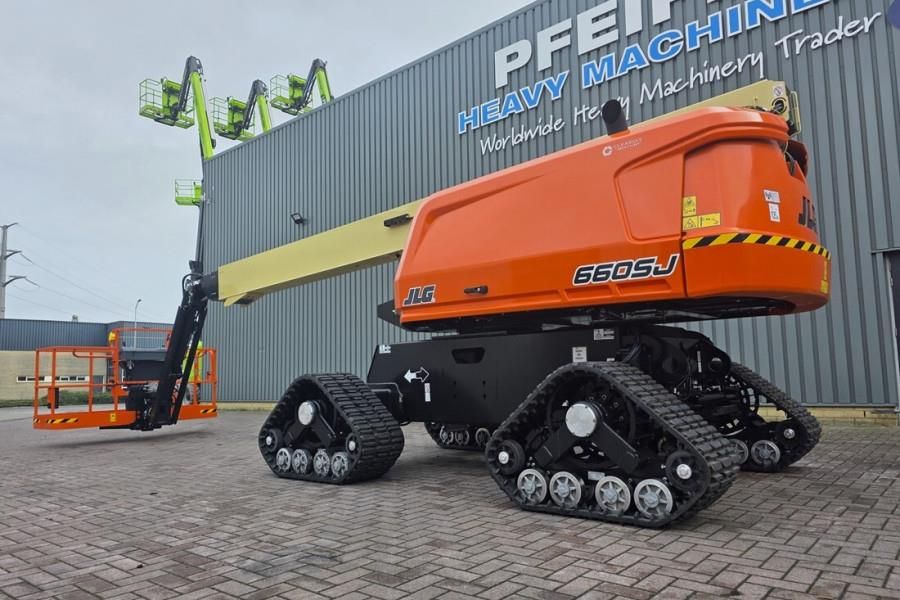 JLG 660SJ Quad Tracks Diesel, Quad Tracks, 22.2m Worki
