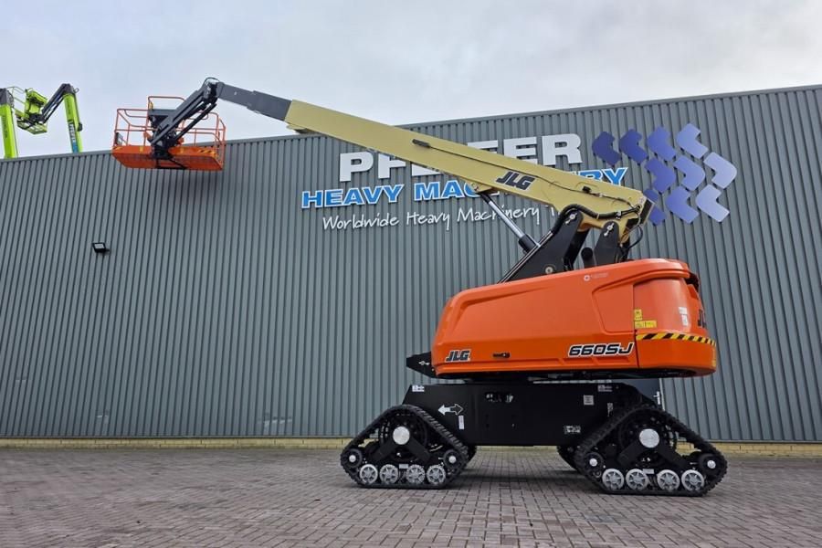 JLG 660SJ Quad Tracks Diesel, Quad Tracks, 22.2m Worki