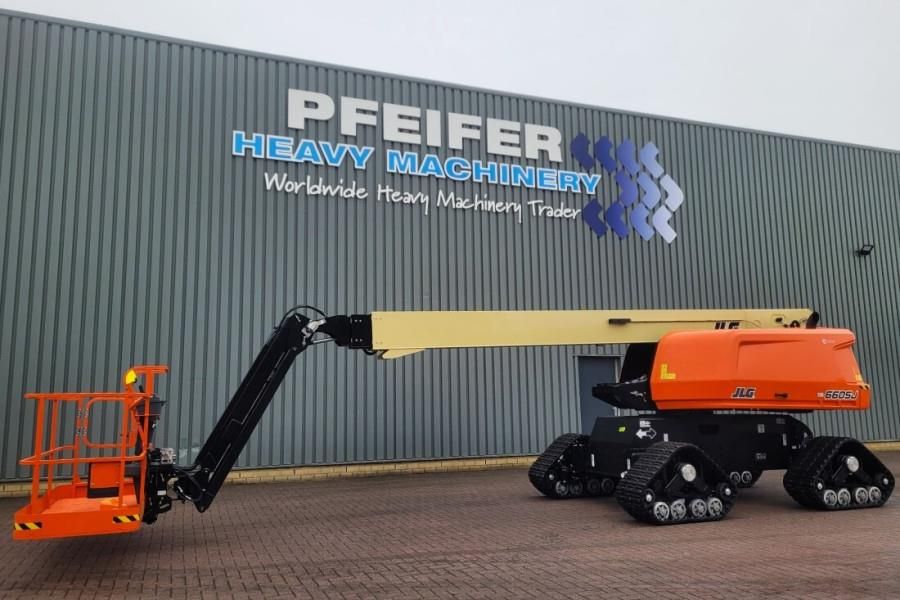 JLG 660SJ Quad Tracks Diesel, Quad Tracks, 22.2m Worki