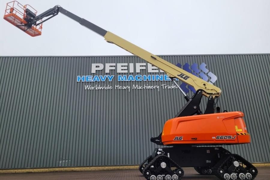 JLG 660SJ Quad Tracks Diesel, Quad Tracks, 22.2m Worki