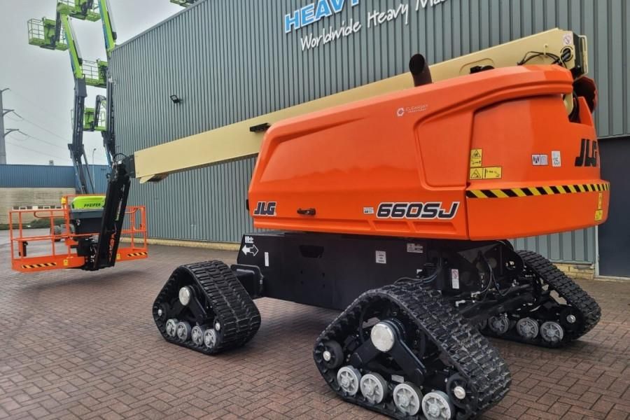 JLG 660SJ Quad Tracks Diesel, Quad Tracks, 22.2m Worki