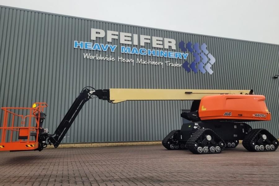 JLG 660SJ Quad Tracks Diesel, Quad Tracks, 22.2m Worki