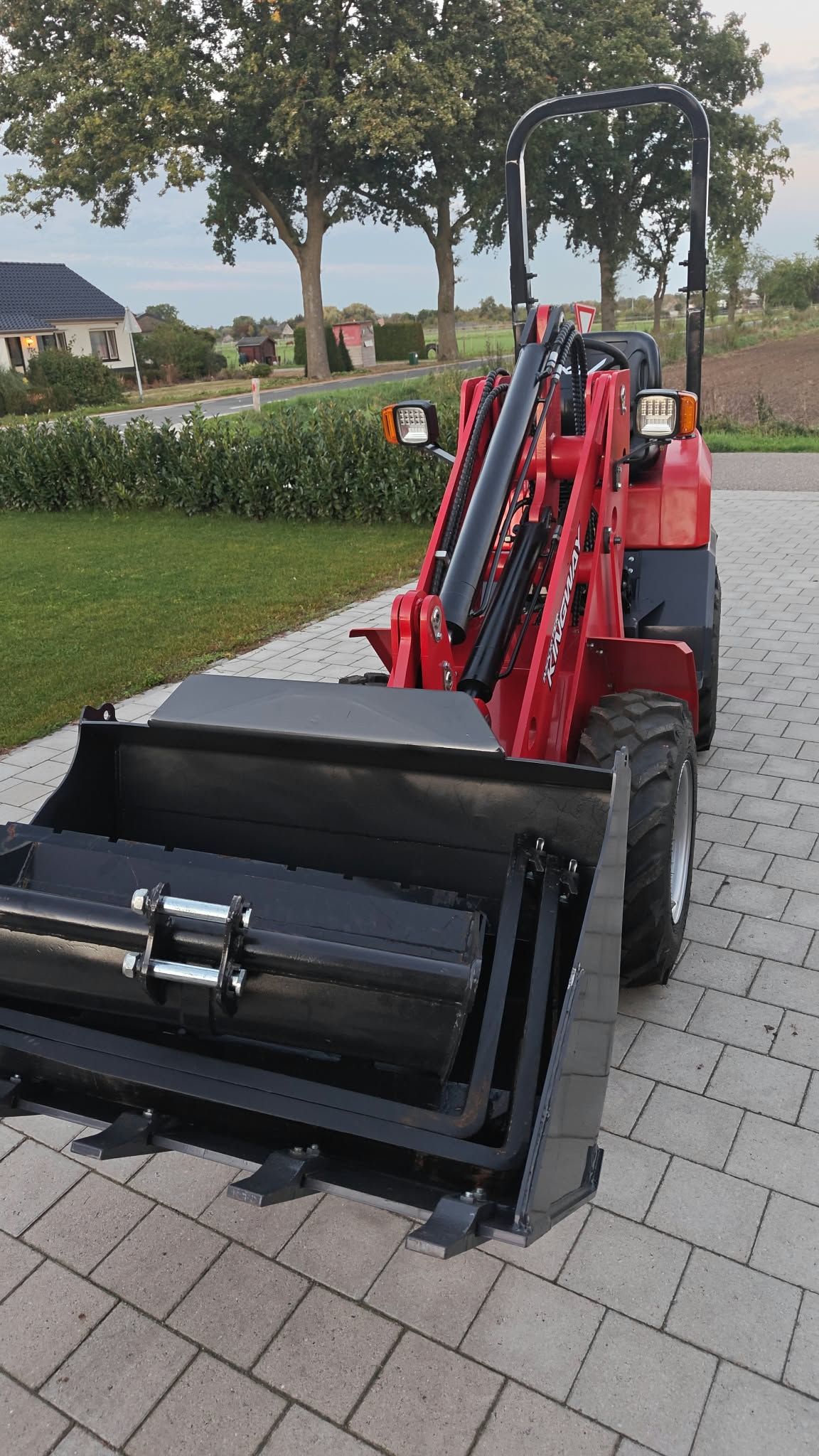 Nieuwe Wiellader Kubota H180 + Transport Gratis KINGWAY