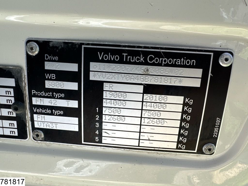 Volvo FM 460 EURO 6, Lohr, Eurolohr