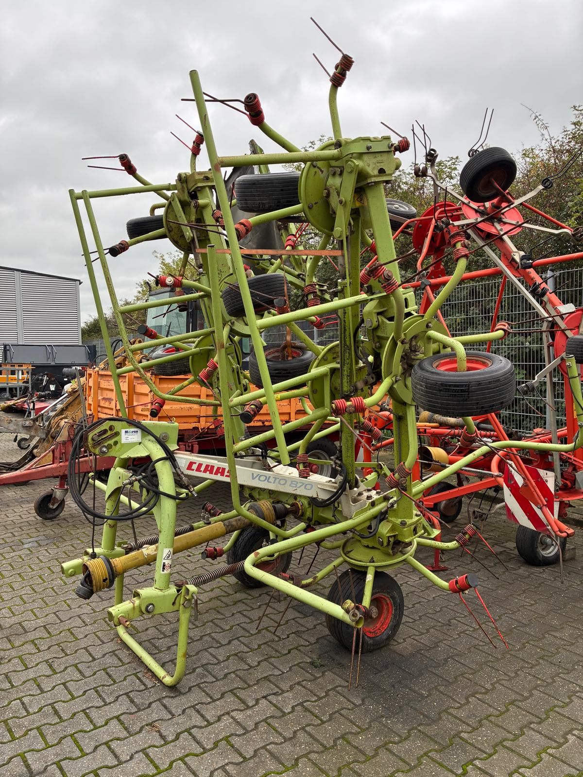 Claas Volto 870 schudder