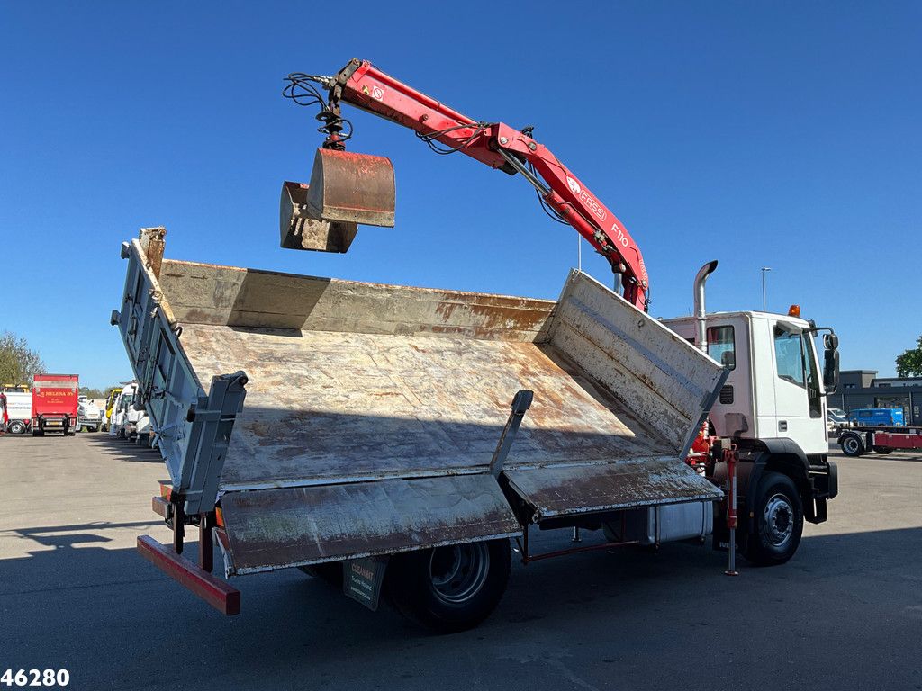 Iveco Eurotech 190E24 Manual Full Steel Fassi 11 Tonmeter laadkraan Just 182.743 km!