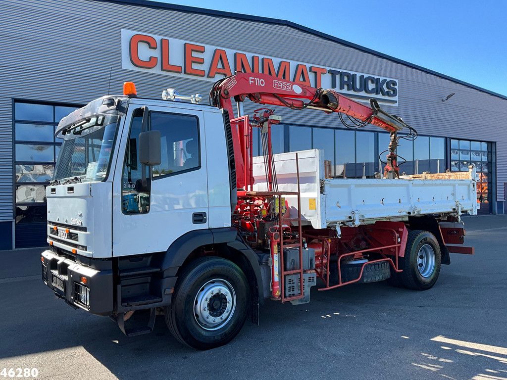 Iveco Eurotech 190E24 Manual Full Steel Fassi 11 Tonmeter laadkraan Just 182.743 km!