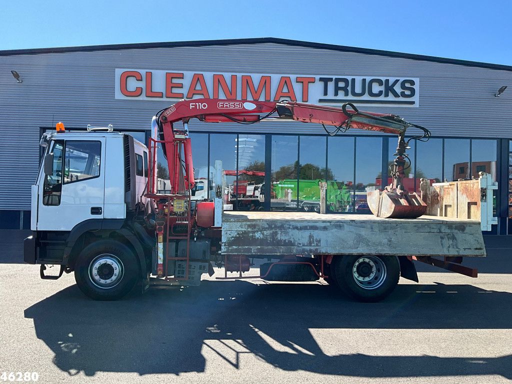 Iveco Eurotech 190E24 Manual Full Steel Fassi 11 Tonmeter laadkraan Just 182.743 km!