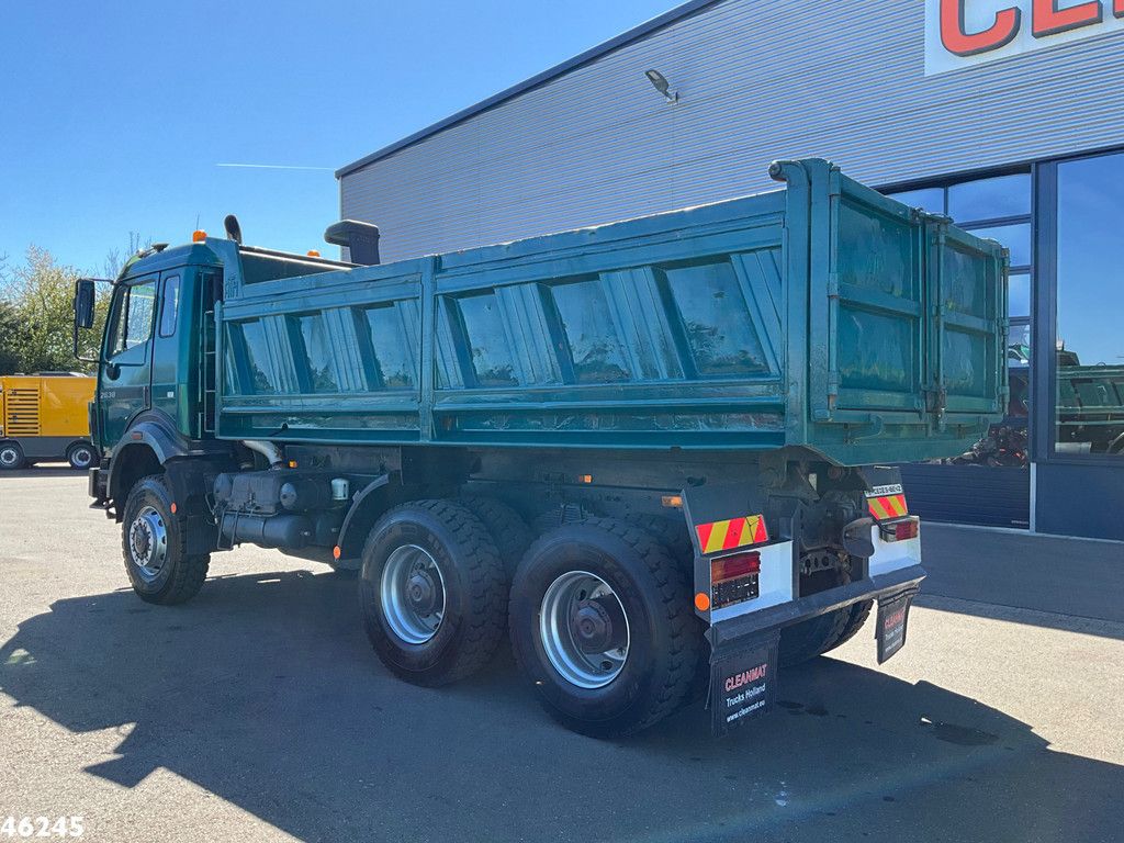 Mercedes-Benz 2638 AK V8 6x6 Manual Full steel suspension Meiller 10m³ kipper