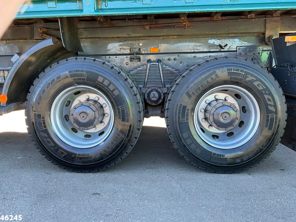 Mercedes-Benz 2638 AK V8 6x6 Manual Full steel suspension Meiller 10m³ kipper