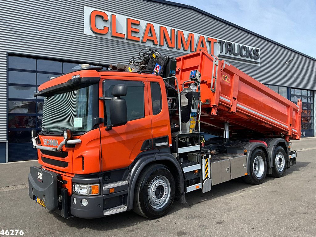 Scania P 320 HMF 14 Tonmeter Z-kraan Just 173.443 km!