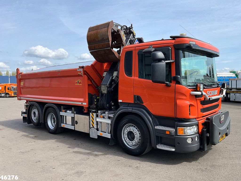 Scania P 320 HMF 14 Tonmeter Z-kraan Just 173.443 km!
