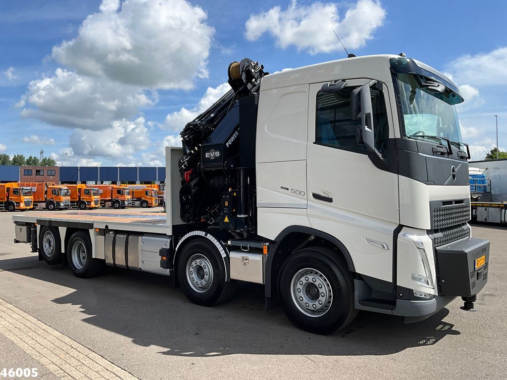 Volvo FH 500 Euro 6 8x2 HMF 95 Tonmeter laadkraan + Fly-Jib NEW & UNUSED!