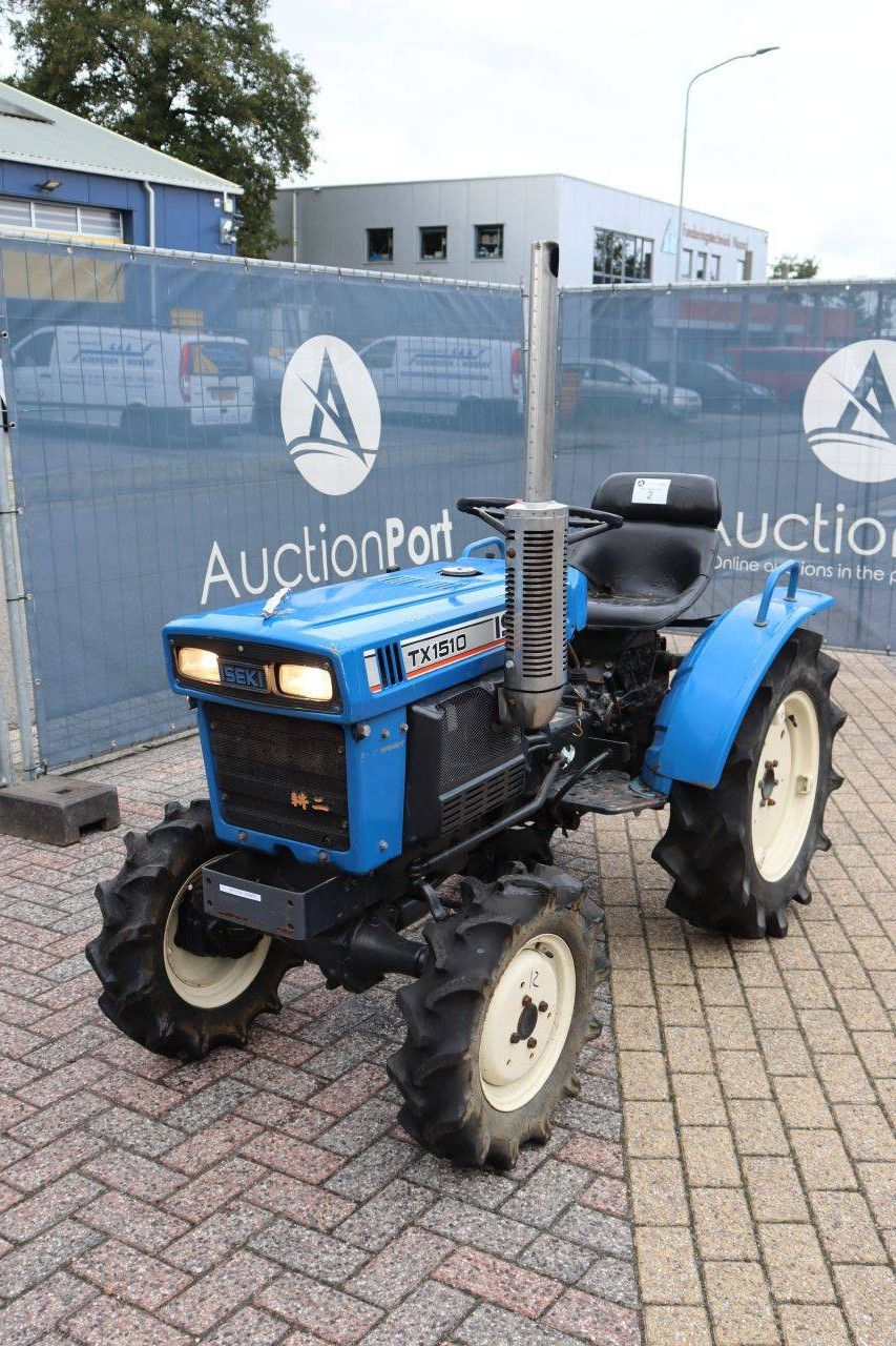 Minitractor Iseki TX1510F Diesel 14.8pk (Marge)