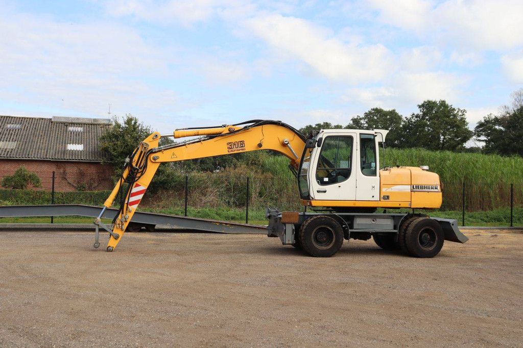 Wheel excavator Liebherr A316 Litronic Diesel 86kW 2005