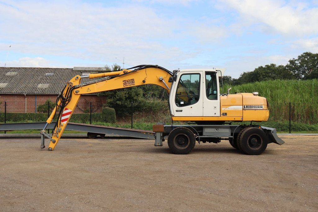 Wheel excavator Liebherr A316 Litronic Diesel 86kW 2005