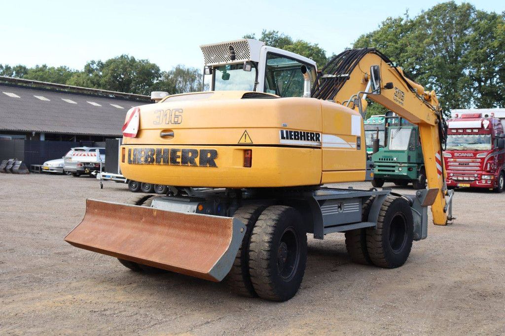 Wheel excavator Liebherr A316 Litronic Diesel 86kW 2005