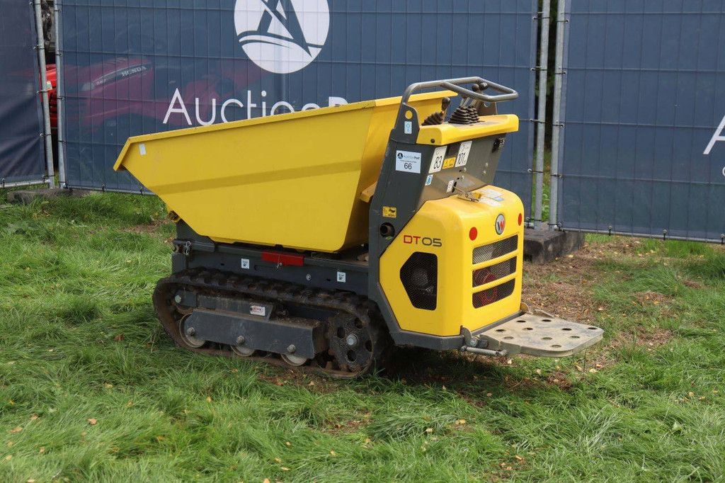 Minidumper Wacker Neuson DT05 Benzine 4.5kW 2013 (Marge)