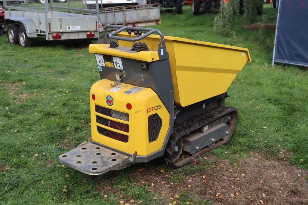 Minidumper Wacker Neuson DT05 Benzine 4.5kW 2013 (Marge)
