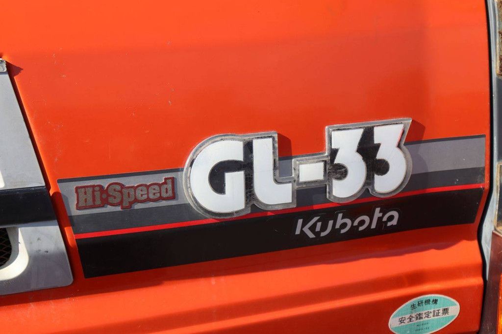 Minitractor Kubota GL-33 Sunshine Grandel Diesel 33pk