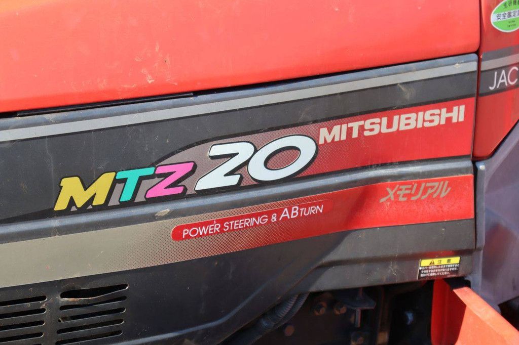 Minitractor Mitsubishi MTZ20 Diesel 20pk