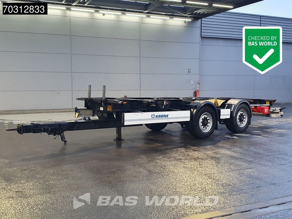 Krone ZZ 2 axles BDF 20ft BPW