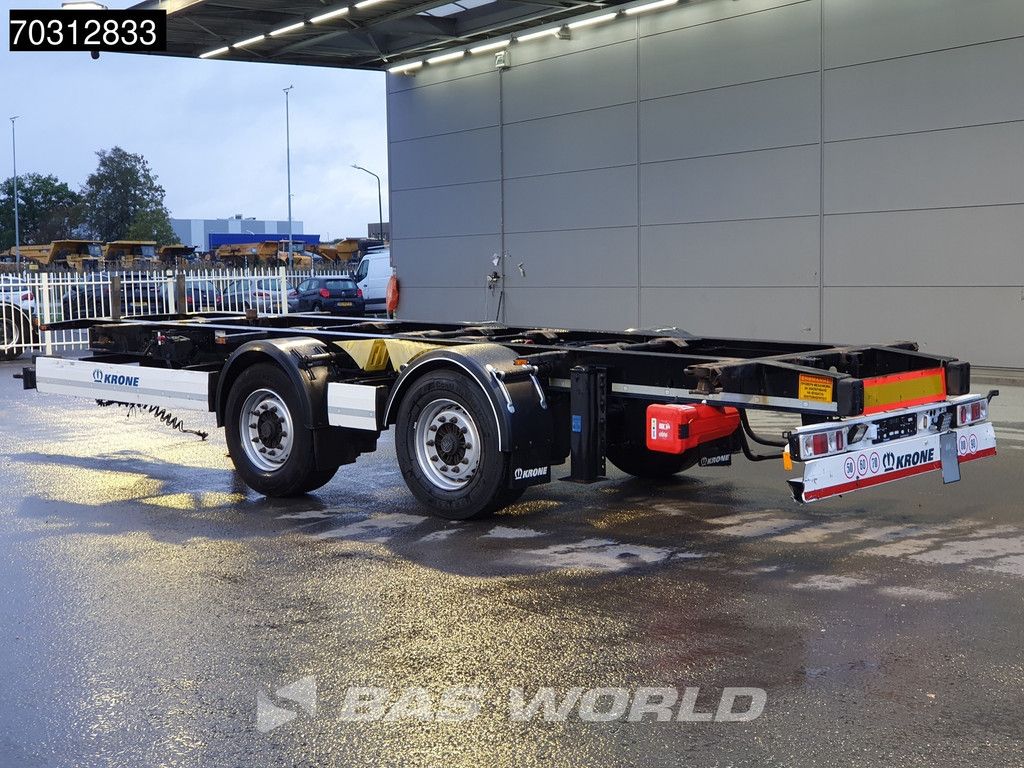 Krone ZZ 2 axles BDF 20ft BPW