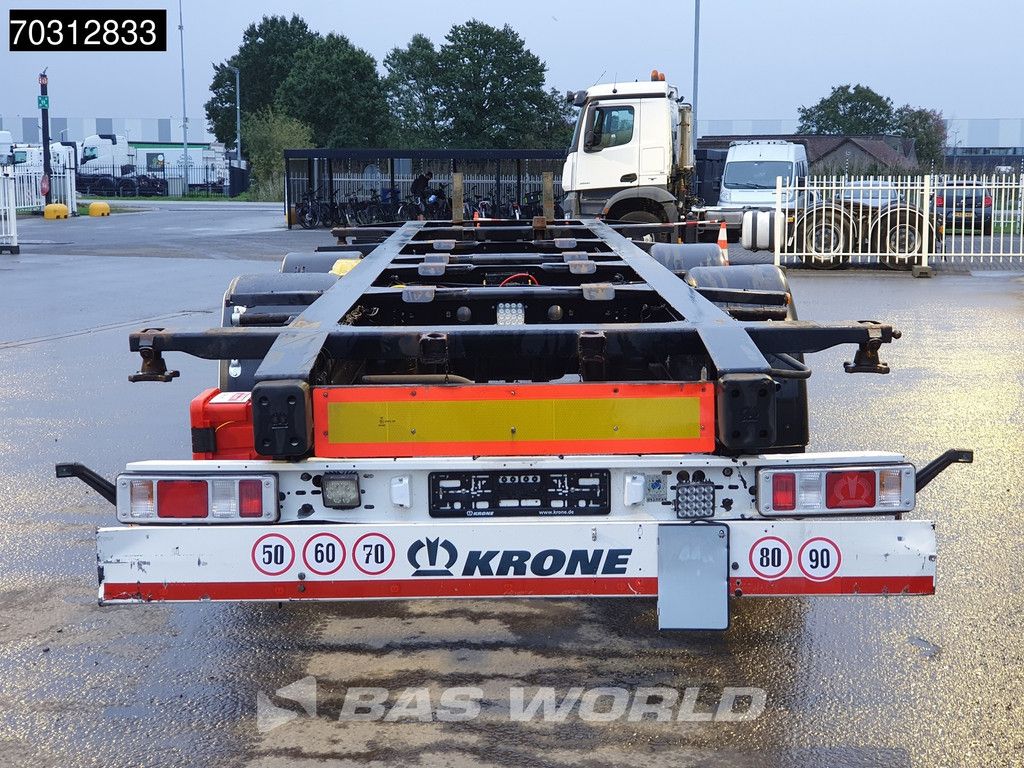 Krone ZZ 2 axles BDF 20ft BPW