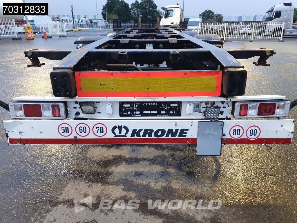 Krone ZZ 2 axles BDF 20ft BPW