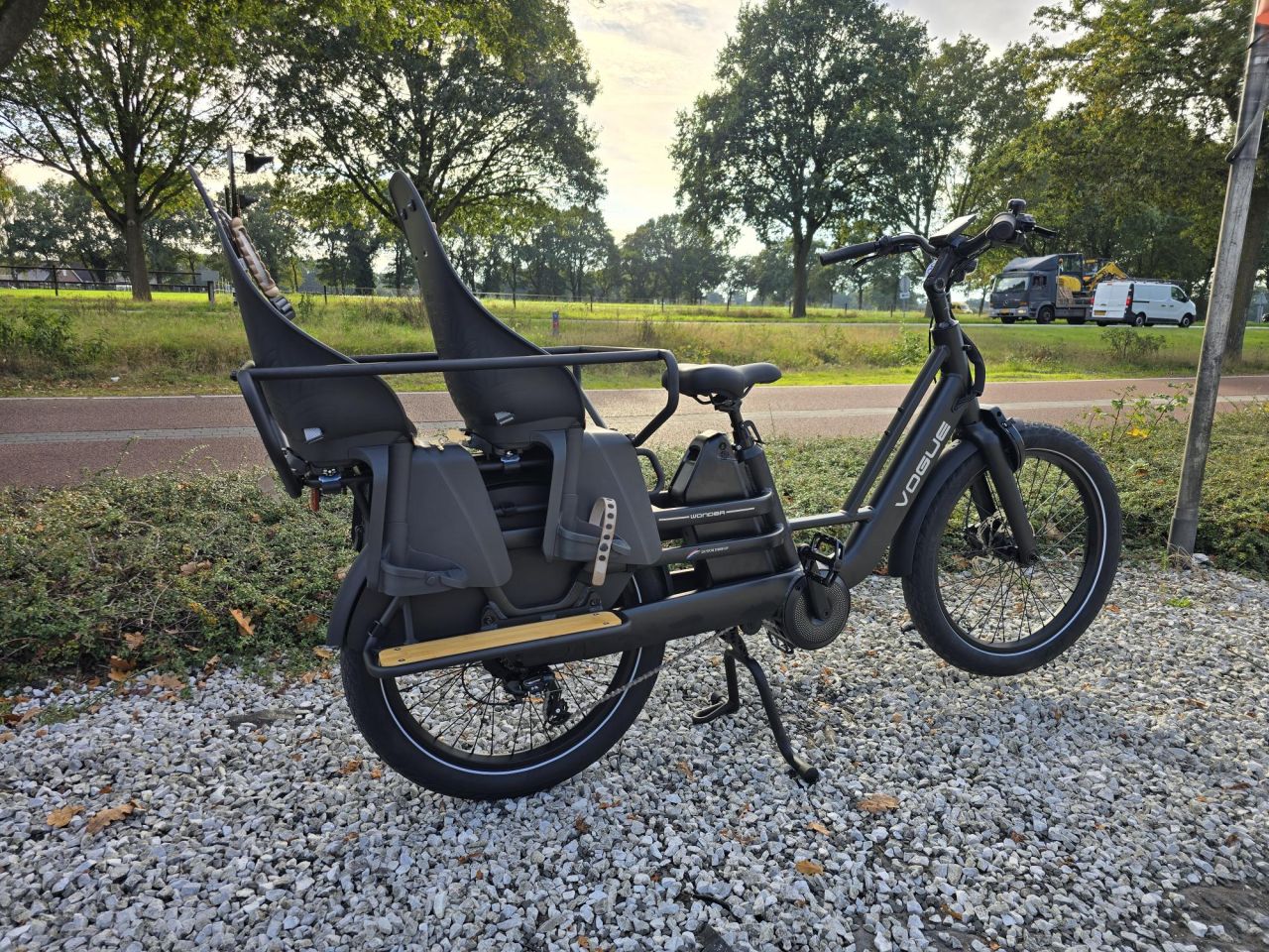 Longtail ebike elektrische fiets Vogue Wonder cargobike