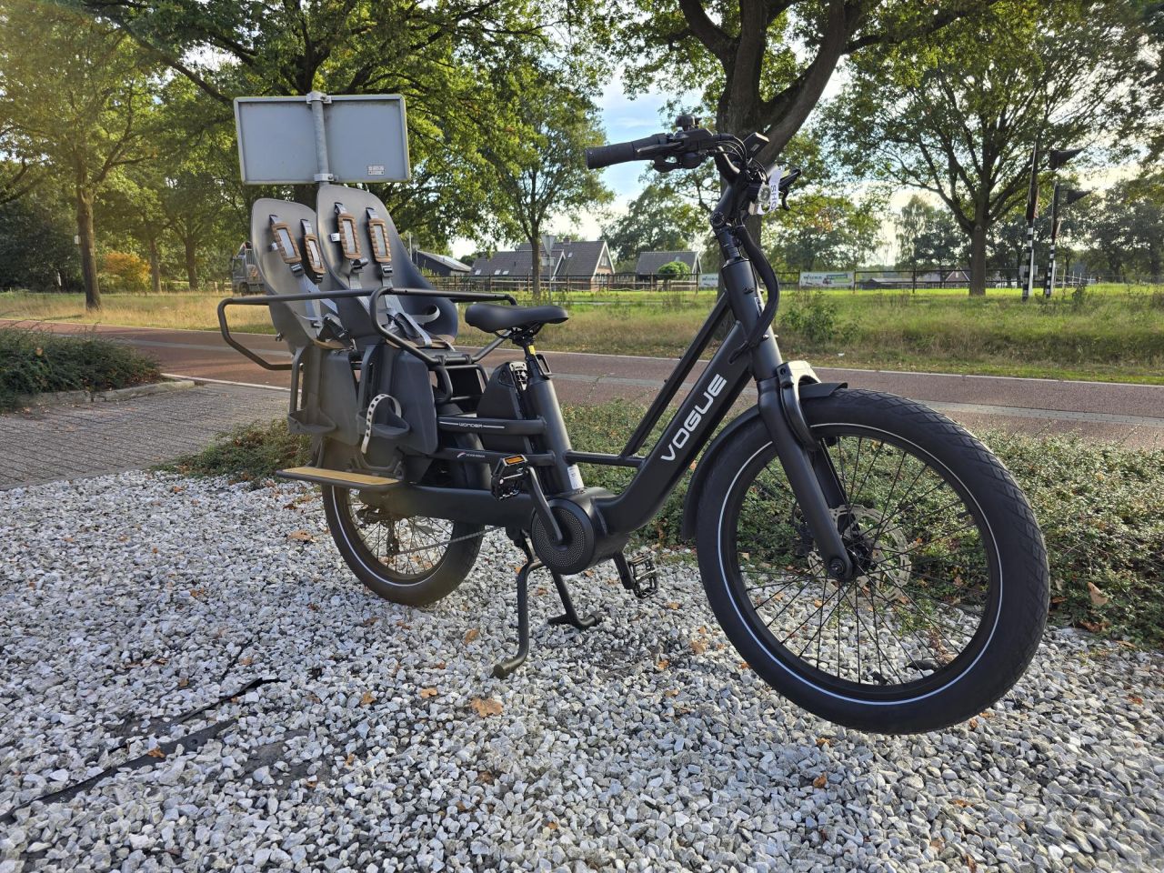Longtail ebike elektrische fiets Vogue Wonder cargobike