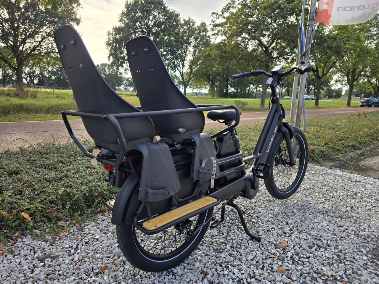 Longtail ebike elektrische fiets Vogue Wonder cargobike
