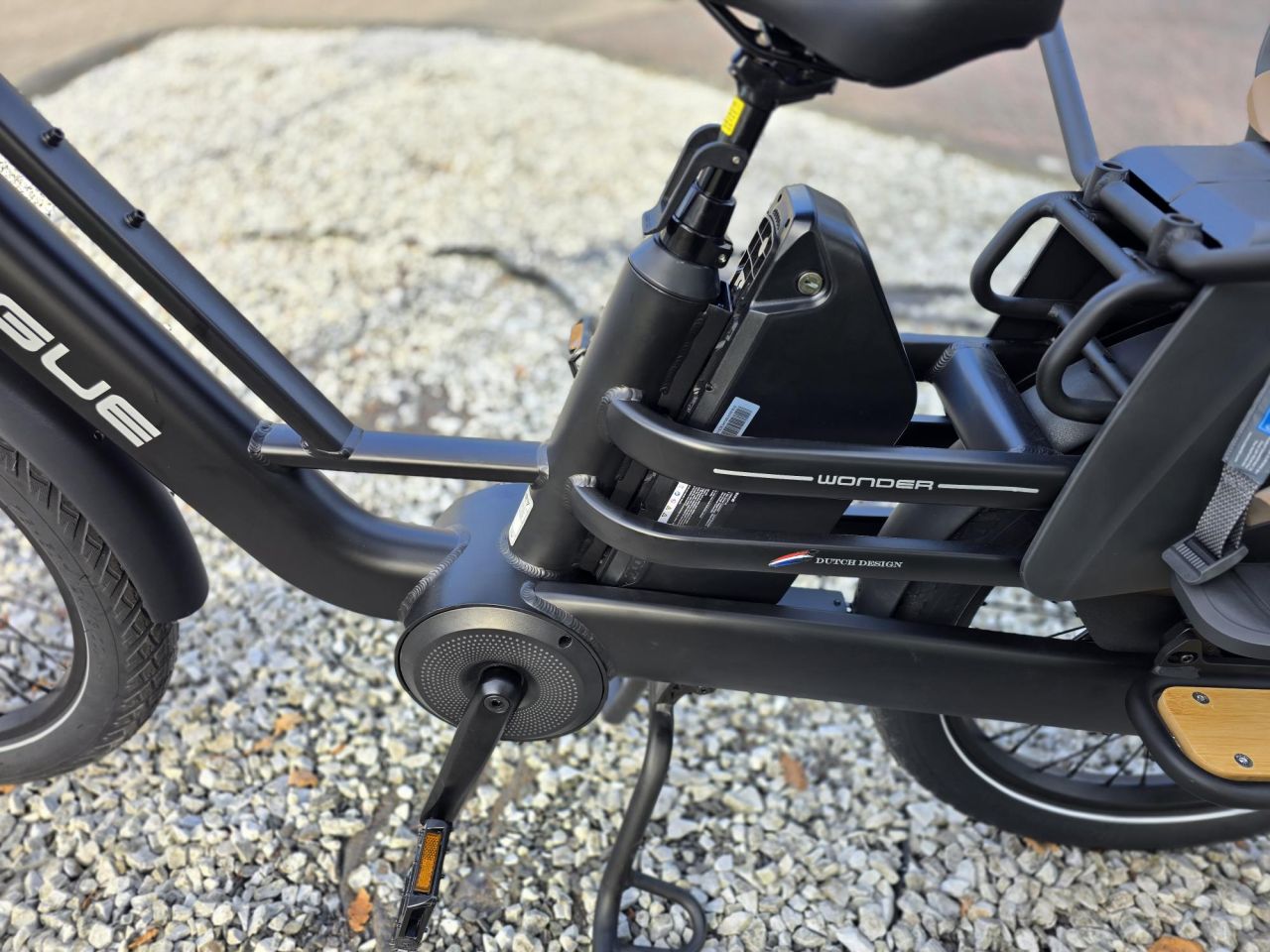 Longtail ebike elektrische fiets Vogue Wonder cargobike
