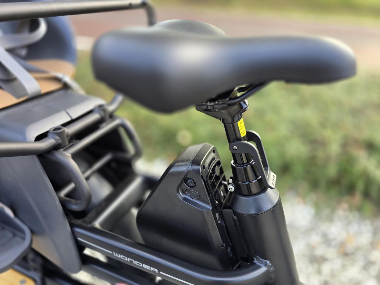 Longtail ebike elektrische fiets Vogue Wonder cargobike