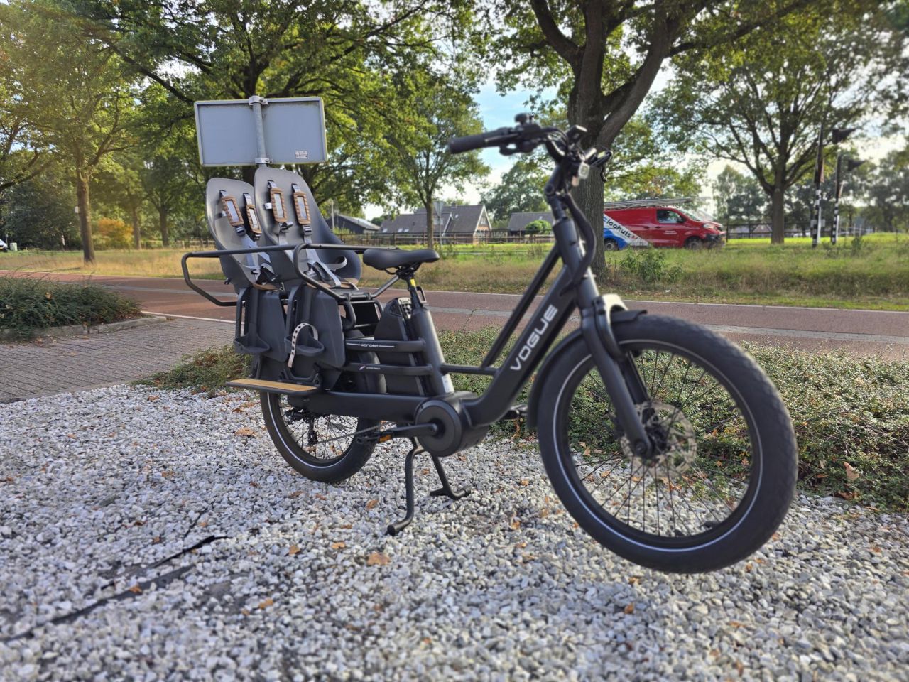 Longtail ebike elektrische fiets Vogue Wonder cargobike