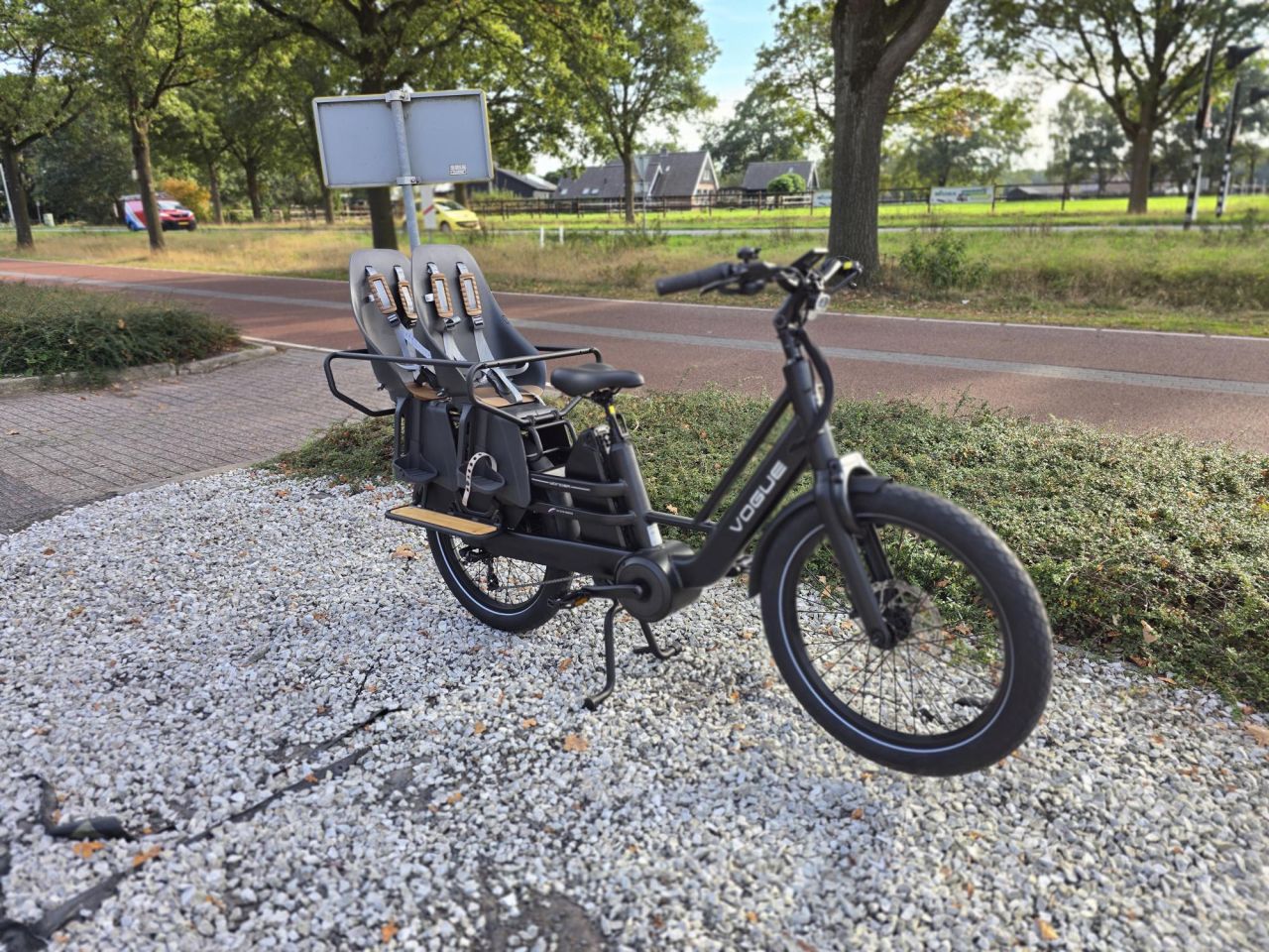 Longtail ebike elektrische fiets Vogue Wonder cargobike