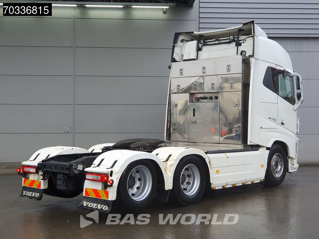 Volvo FH16 750 6X2 Retarder Full-Air 2x Tanks Hydraulic Liftachse ACC Leather