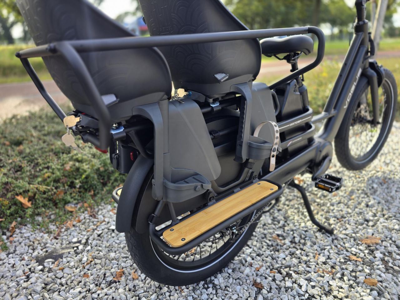 Longtail ebike elektrische fiets Vogue Wonder cargobike
